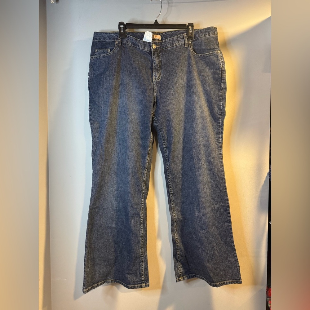 Faded Glory Dark Blue Flare Jeans